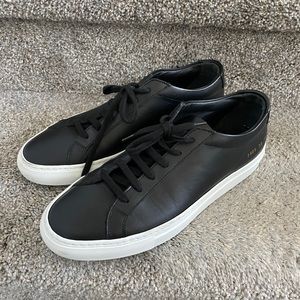 Women by common projects black sneakers